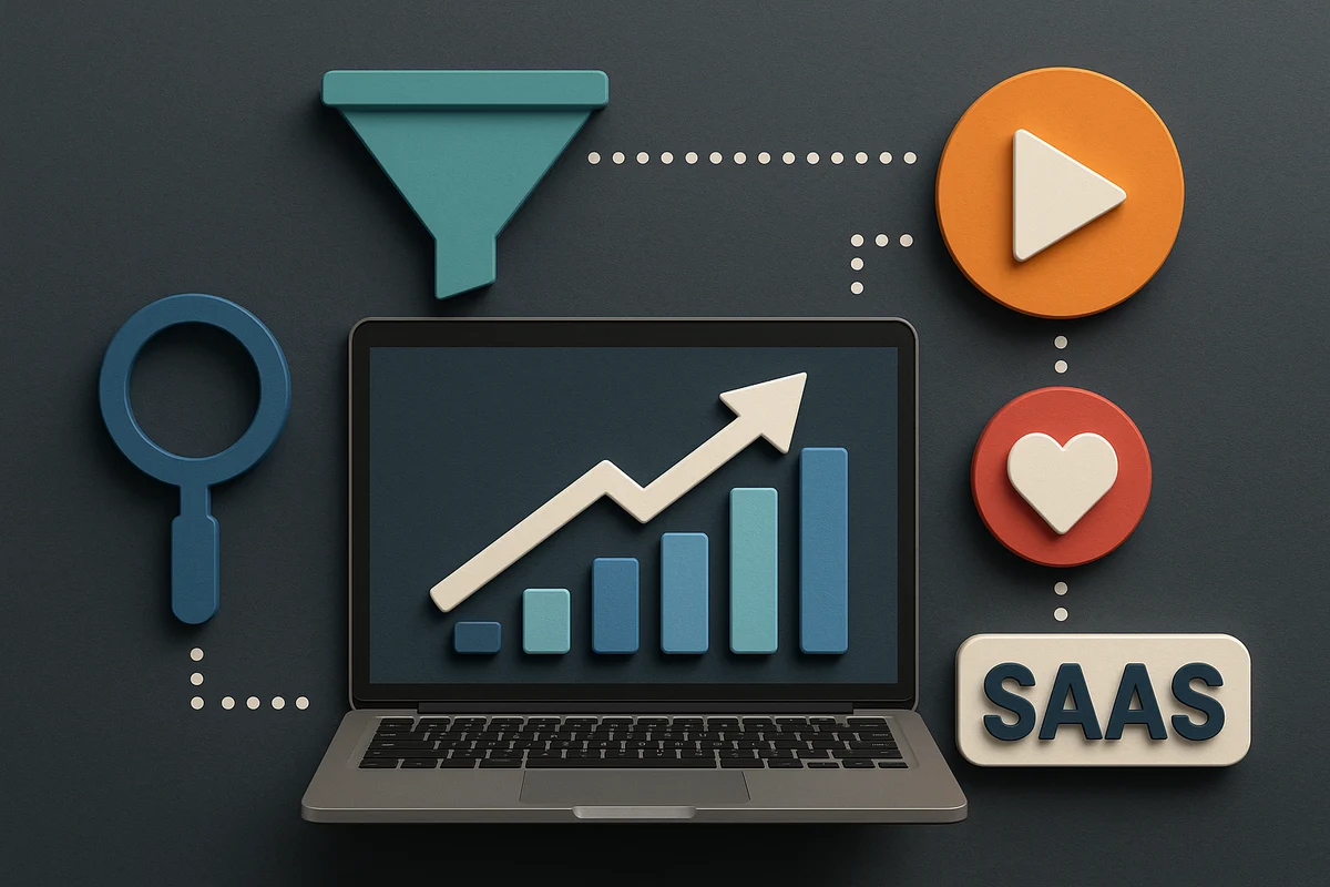 Цифровое развитие по модели Ханта и AIDA: как SEO, контент и SaaS соединяются в систему